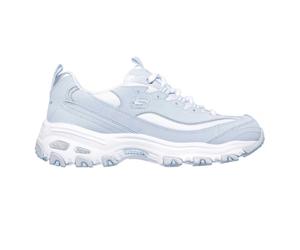 Skechers - "D'Lites Biggest Fan" Sneaker für Damen, Nubukleder (Lavendel) EU 35 / UK 2,5