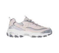 Skechers D'Lites Chromatic Damen Sneaker Natural/Silver EU 37