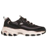 Skechers D'Lites - Chrome Wave Shoes in Schwarz/Roségold, Größe 38.5
