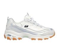 Skechers D'Lites - Dazzling Shine Sneaker in Weiss/Grau, Größe 38