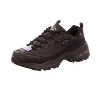 Skechers Damen D'lites-Fresh Start Sneaker, Schwarz Silberfarben, 38 EU
