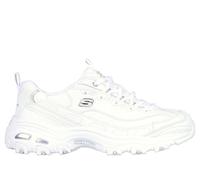 SKECHERS Damen Sneaker 'D'Lites' weiß, Größe 38, 3923634 Weiß 38