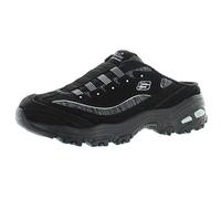 Skechers Sport D'Lites Schlupf-Turnschuhe für Damen, Schwarz, 37 EU