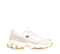 Skechers D Lites Dazzling Shine Sportschuhe EU 40 Pink Pu / Off White Mesh / Iridescent Accent / Pink Trim
