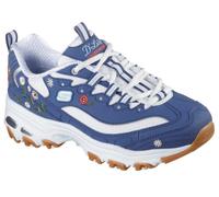 Skechers D'Lites-Spring Bloom Damen-Sneaker, Marineblau, 40 EU