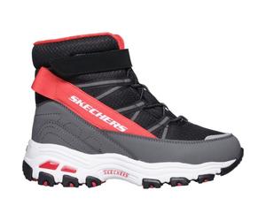 Skechers D'LITES Warme Kinderschuhe, schwarz, größe 34