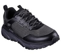 Skechers Herren D'Lux Journey Defender Stitch Wanderschuh, Black Synthetic/Textile/Trim, 46 EU