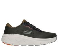 Skechers D'Lux Walker 2.0 Polyester-Herren Sneaker In Oliv/Orange - EUR 41