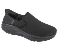 Skechers D'lux Walker 2.0 Reeler Sneaker für Herren, Weite Passform, freihändig, Schwarz, 7.5 UK X-Wide