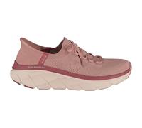 Skechers Damen D'Lux Walker 2.0 Thrill Movement Sneaker, Dark Mauve Knit/Trim, 37.5 EU
