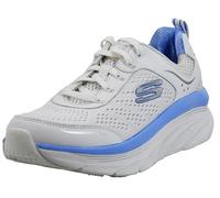 Skechers D'lux Walker-Infinite Motion Sneaker für Damen, Weiß/Violett, 40 EU