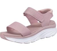 Skechers D'Lux Walker New Block Damen Sandalen, Blush Mesh, 39 EU