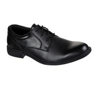 Skechers Dreston Rasmiss Leder Herren schwarze Standard Schnürschuhe EU 43 / UK 9