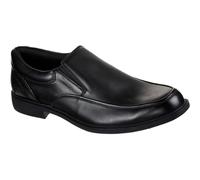Skechers Dreston Ratlon Leder Herren Schwarz Slipper EU 43 / UK 9