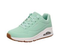 Skechers Durabuck Lace Up Fashion Sneak für Damen, grün, Gr. 38 EU
