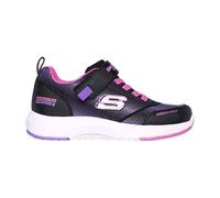 Skechers Mädchen Waterproof: Dynamic Tread - Journey Time Sneaker in Schwarz/Hot Rosa, Größe 31