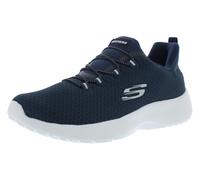 Skechers Dynamight 2.0 Eye Sneaker für Damen, Marineblaues Netzgewebe, weißer Besatz, 36 EU