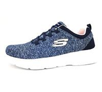 Skechers Dynamight 2.0 Sportschuhe Damen Trainingsschuhe Laufschuh Blau Freizeit, Schuhgröße:40 EU