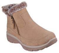 Skechers Easy Going - Cool Zip! 167862-TAN, Damen, Winterschuhe,Schneestiefel, Tan Suede, 37 EU