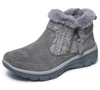 Skechers Easy Going-Cozy Inn Damen-Stiefelette, GRAU, 41 EU