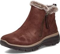 Skechers Damen Bootie mit Reißverschluss Mode-Stiefel, Schokolade, 41 EU