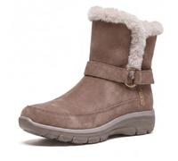Skechers Easy Going-Dreamers Luxe Vibe Damen-Stiefel, wadenhoch, freihändig | Freihändige Slip-Ins, entspannte Passform, luftgekühlter Memory-Schaum, Fersenkissen, wasserabweisend, Kunstfellfutter