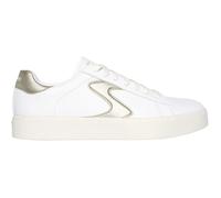 Skechers Damen Sneaker Eden LX – Beaming Glory Duraleather Weiß/Gold Größe 39