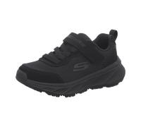 Sneaker SKECHERS "EDGERIDE", Kinder, Gr. 31, schwarz (schwarz, uni), Textil, Lederimitat, casual, Schuhe, Konfirmationsschuh, Festtagsschuh, Größenschablone zum Download (54140509-31) schwarz, uni
