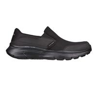 Skechers Herren 232515 BBK Sneaker, Schwarzes Netzgewebe mit Duraleather-Besatz, 44 EU