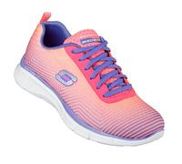 Skechers Equalizer Expect Miracles Damen Turnschuhe, Rosa Pkpr, 39.5 EU
