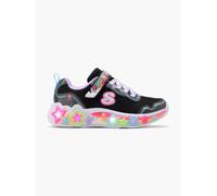 Skechers Eternal Starlights Sneaker Schwarz, Kinder, Größe: 32, Material: PU/Textil