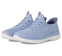 Skechers Damen Low-Top Sneaker Summits Dream Chaser, Frauen Sneakers,Turnschuhe,Laufschuhe,Slipper,Schlupfschuhe,Slip-ons,Blau,40 EU