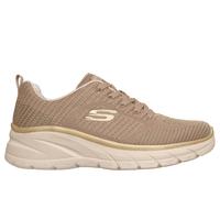 Skechers Fashion Fit 2.0 - Moonlight Glow Sneaker in Grau/Gelt, Größe 36, Vegan, in der Maschine waschbar