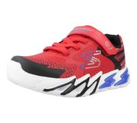Skechers Flex-glow Bolt Sneaker für Jungen, Rot/Schwarz, 2.5 Little Kid