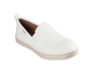 Skechers - "Flexpadrill" Espadrillen für Damen, Canvas (Naturweiß) EU 36 / UK 3