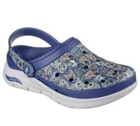 Skechers Foamies Arch Fit Cool Pups Clog für Damen, Blau/Multi, 35 EU