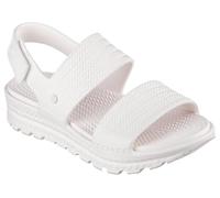 Skechers Foamies Arch Fit Footsteps Sunny Days Sandalen für Damen, Weiß, 38 EU