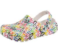 Skechers Footsteps More Love Damen Clogs Weiß/Bunt, Schuhgröße:EUR 36