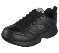 Skechers for Work Damen Sure Track Trickel Rutschfester Arbeitsschuh, Dighton/Schwarz/Schwarz, 35 EU Weit