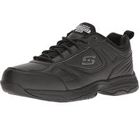 Skechers for Work Women's Dighton Bricelyn Work Shoe, Black, 6.5 M US
