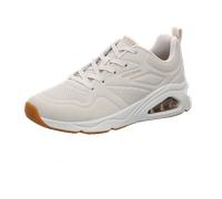 Skechers Sneaker TRES-AIR UNO Natural Durasuede/Textil Damen Weiß Gr. 37