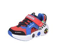 Skechers Kinder Sneaker Gametronix Air-Cooled Memory Foam Gr. 34 Blau/Rot