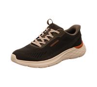 Skechers Garner, Herren-Turnschuhe, Oliv-Mesh, Synthetik, 45 EU