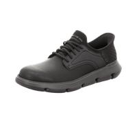 Skechers Garza Carlyn Herren-Oxford-Schuhe mit Memory-Schaum, wasserdicht, Schwarz , 47.5 EU