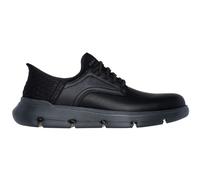 Skechers Leder-Sneakers Garza Carlyn Herren Schwarz Größe 44 EU