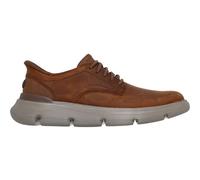 Skechers Herren Half Shoes, Dark Brown Leather/Synthetic, 42 EU