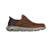 Skechers Herren Garza-Gervin Slip-In Mokassin, Braun, 44 EU Weit
