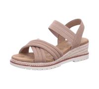 Skechers GEMÜTLICH SANDALE FRAUEN BOBS DESERT CHILL SWEET CROSSING GRAU