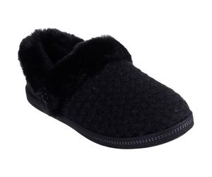 Skechers Gemütliche Hausschuhe 'Cozy Campfire Frosty Promise' aus Polyester für Damen - Schwarz EU 37 / UK 4