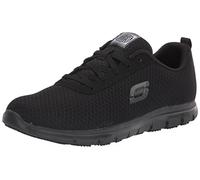 Skechers Ghenter Bronaugh 77210-BLK, Damen Sneaker, Schwarz (Black 77210-BLK), 36.5 EU (3.5 UK)